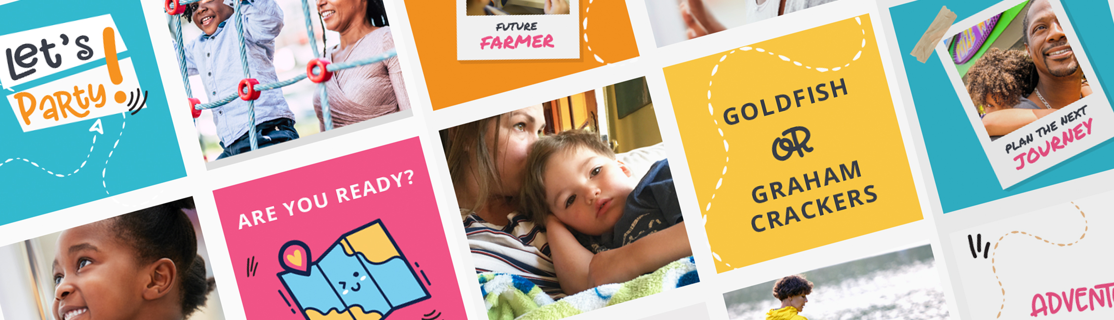 sample of destination daycare social media mockup