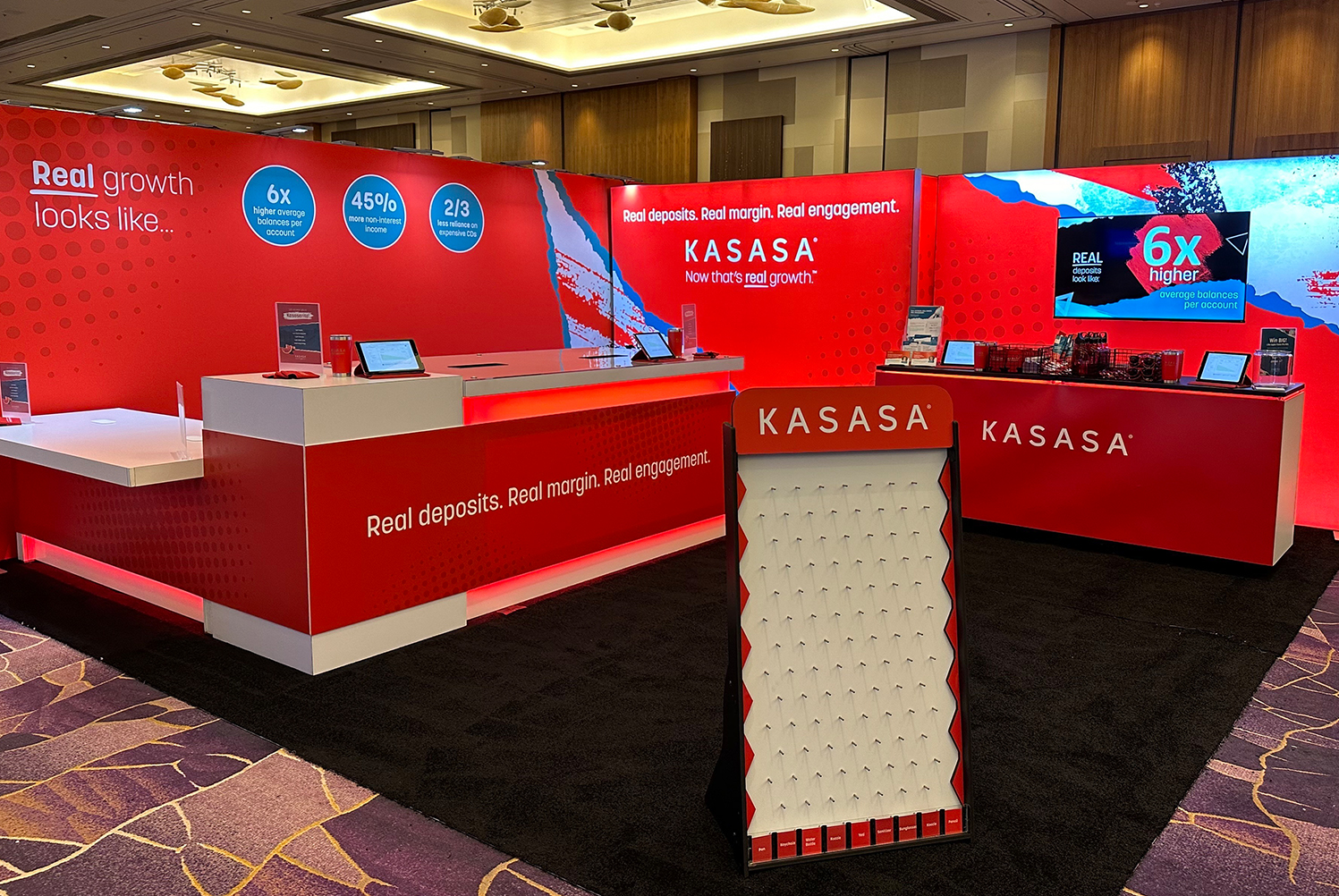 brand refresh booth design